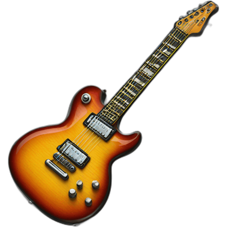 Electric Guitar for thrash metal emoji