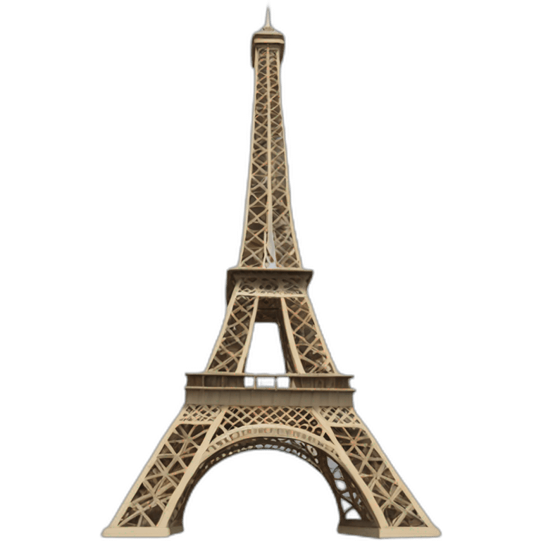 Eiffel tower from pisa emoji