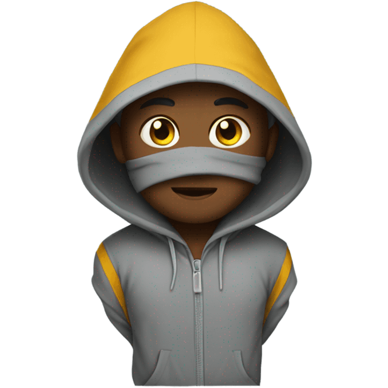 Dig wearing hoodie  emoji