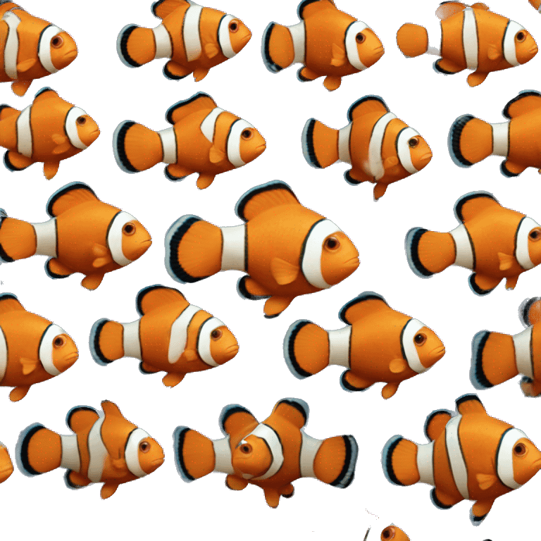 a clownfish emoji