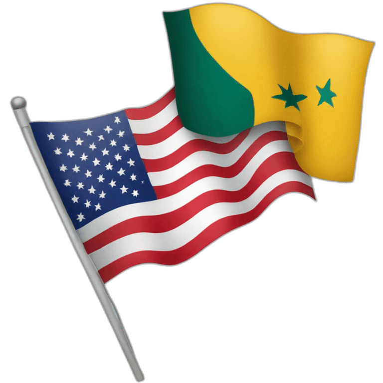 AUSTRALIA vs. UNITED STATES show flag 2 country emoji