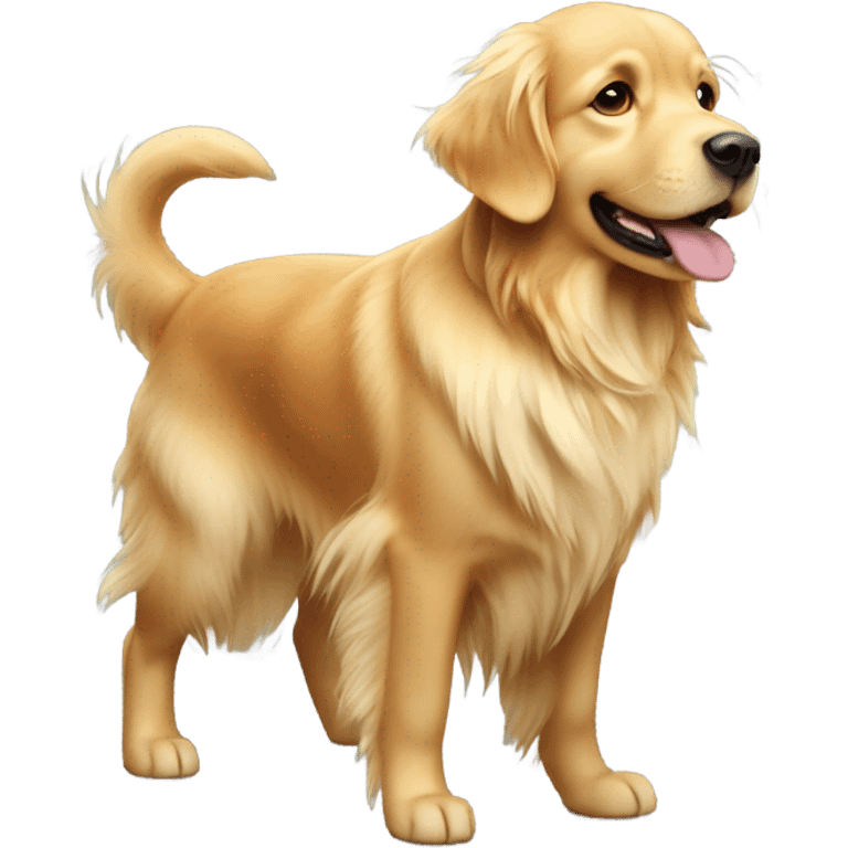 Golden retriever  emoji