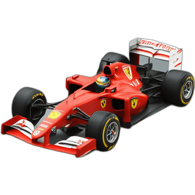 Ferrari F1 car emoji