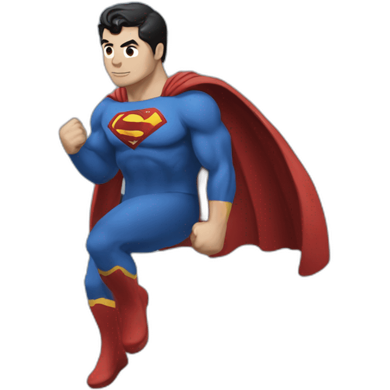 superman training emoji