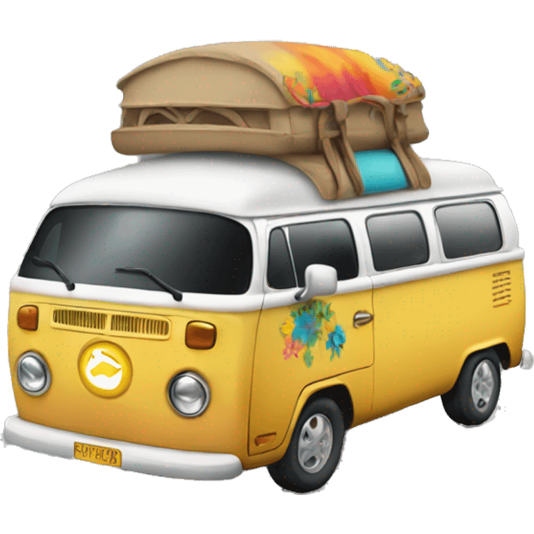 Hippie van emoji