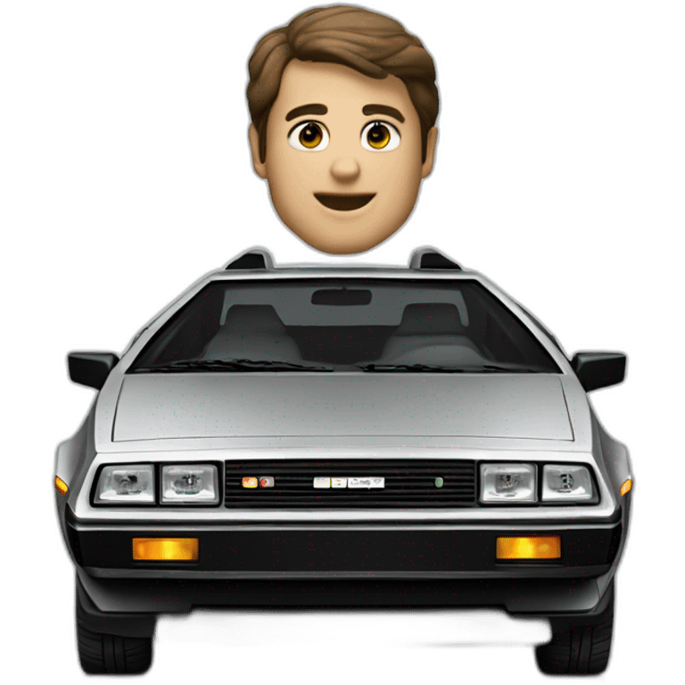 Delorean emoji