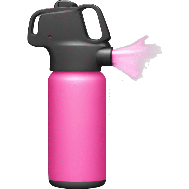 Pink pepper spray  emoji