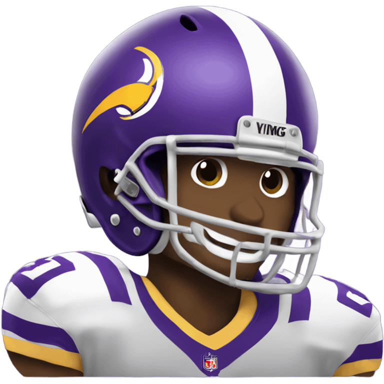 Minnesota Vikings football emoji emoji