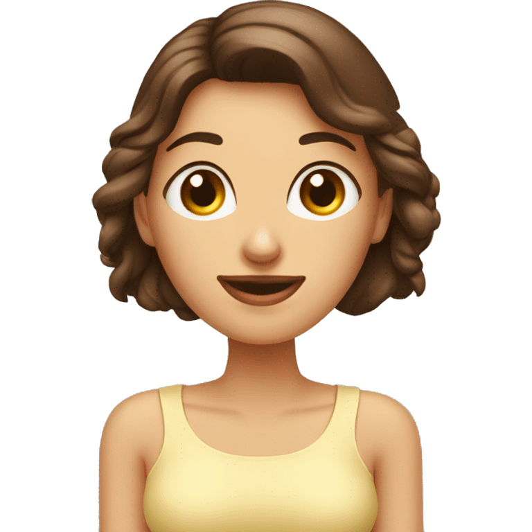 mulher com toalha na cabeça com xícara de café na mão emoji