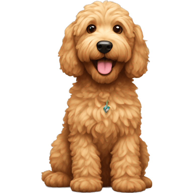 Golden doodle emoji