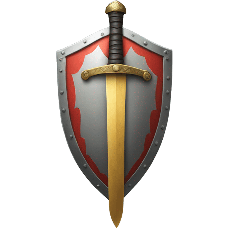 Sword and shield emoji