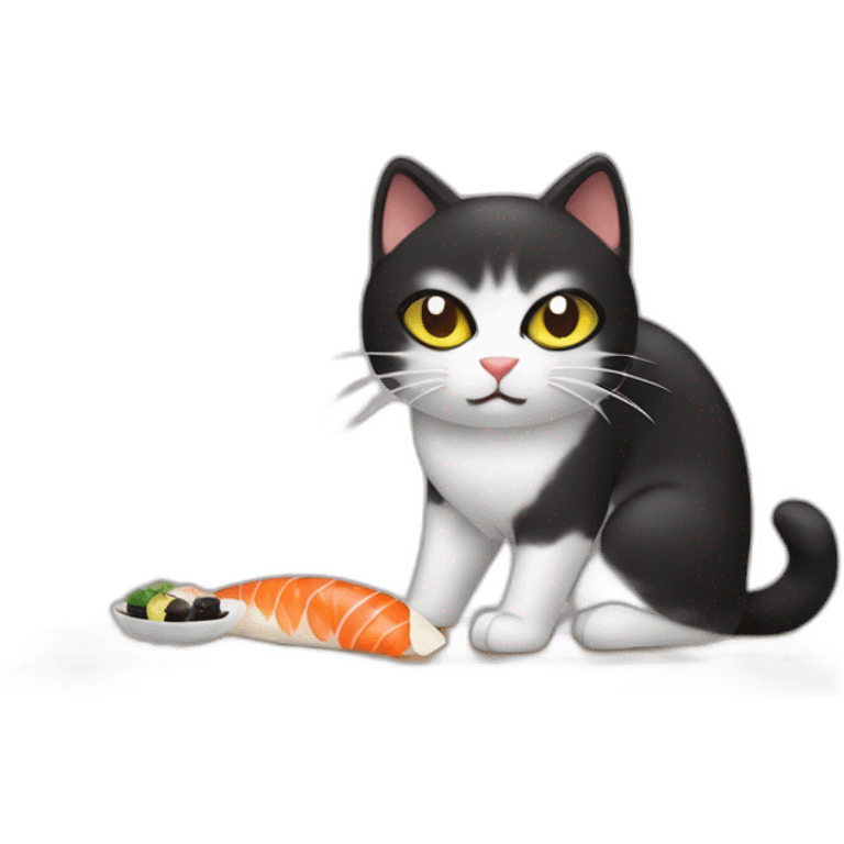 Cat thief sushis emoji