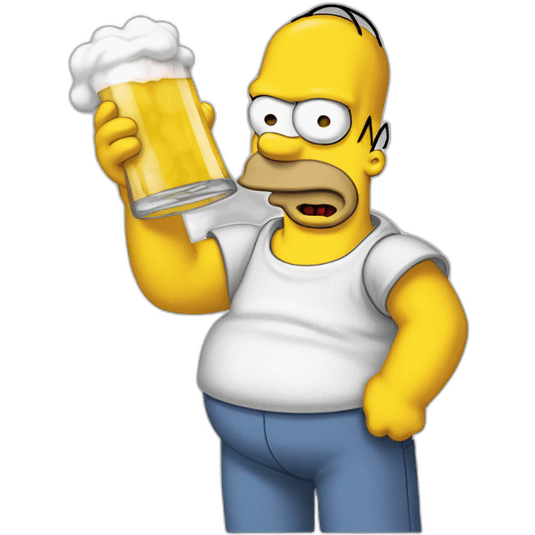 homer simpson de terno emoji