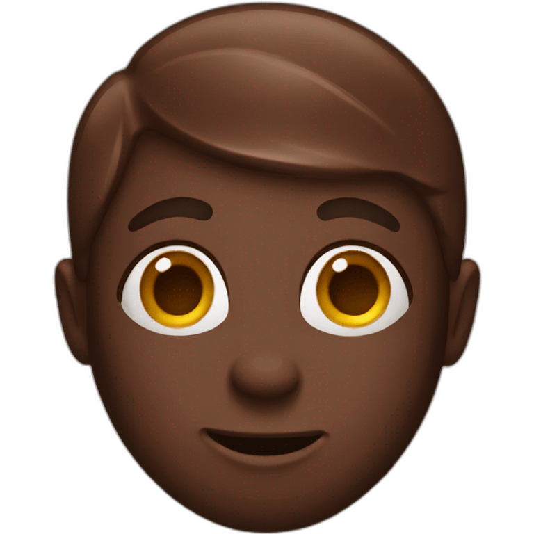 Chocolate eat emoji