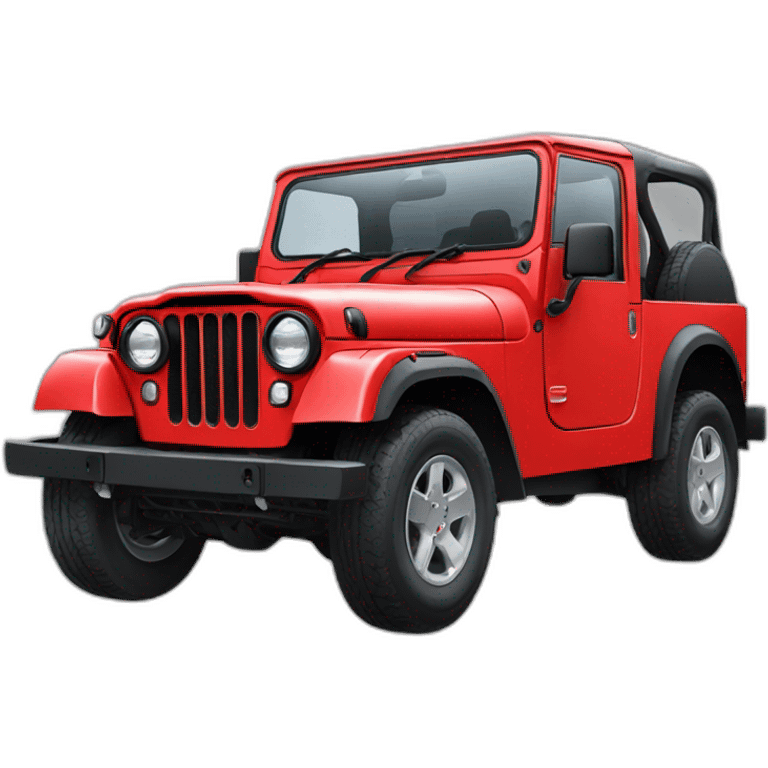 Mahindra Thar emoji