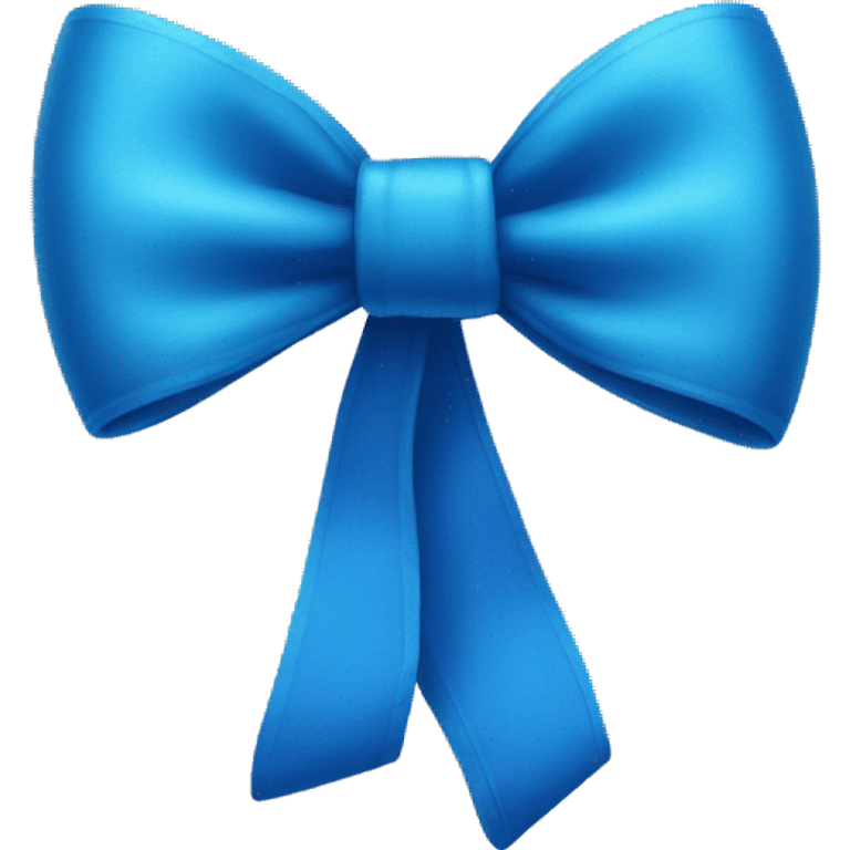 Blue Bow  emoji