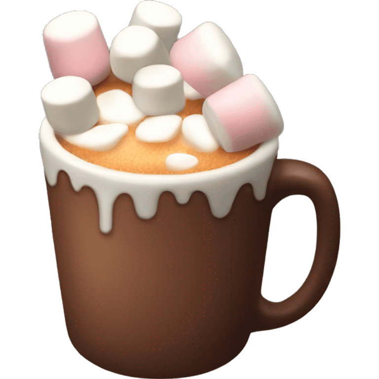 cocoa with marshmallows emoji