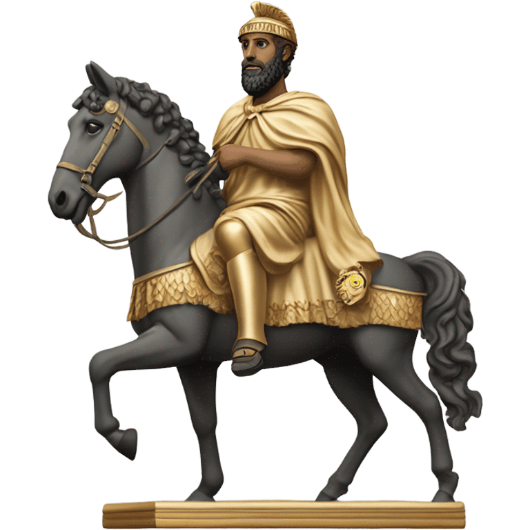 statue of Marcus Aurelius emoji