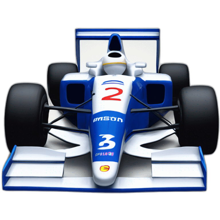 williams 1993 F1 car emoji