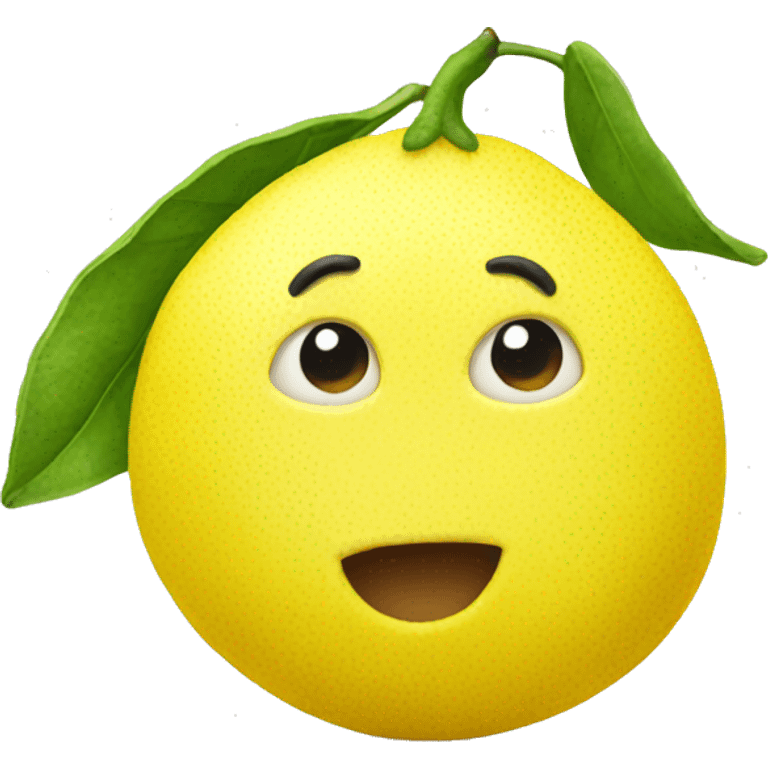 Lemon emoji