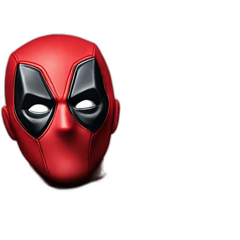 Deadpool laugh hyper realistic emoji