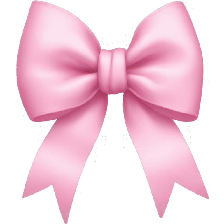 Baby pink bow  emoji