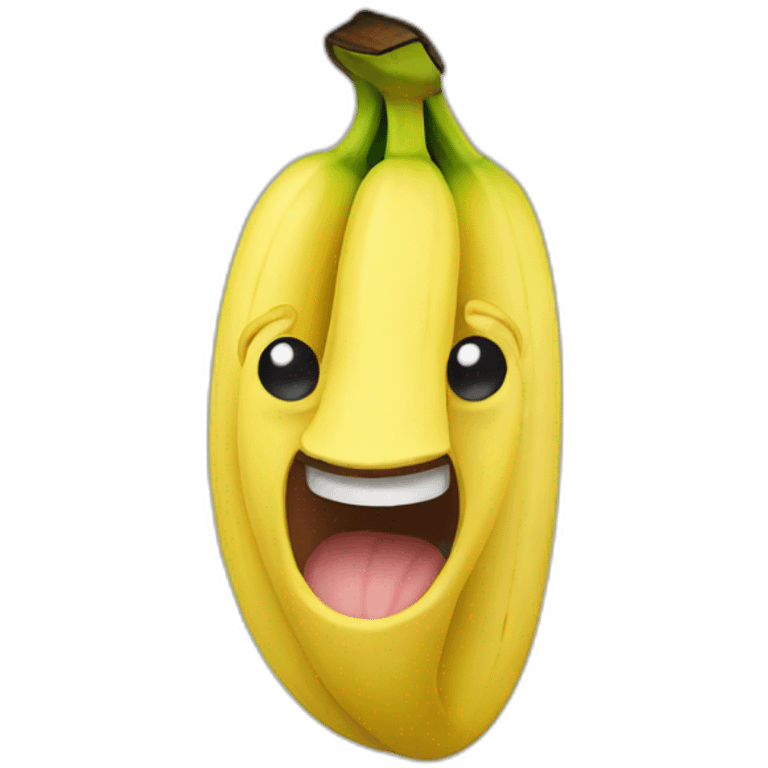 Singe banane emoji