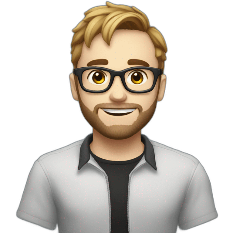 squeezie with Cyprien emoji