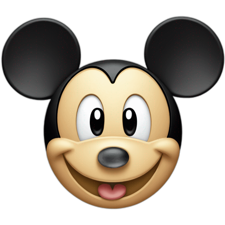 Mickey Mouse With Film for ears emoji