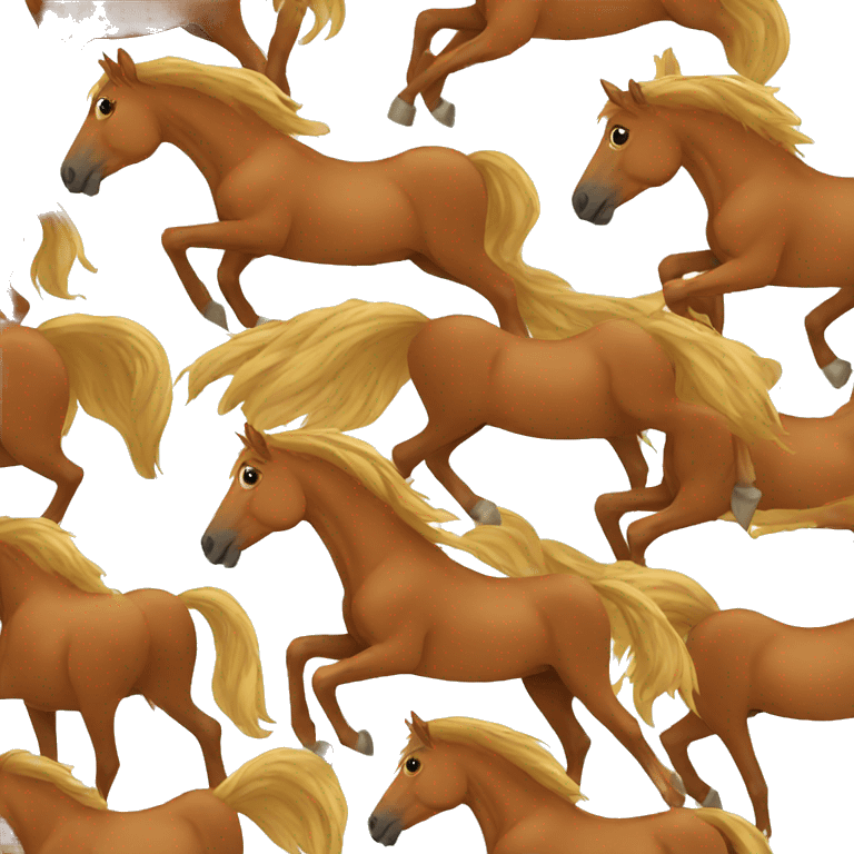 Brown horse  emoji