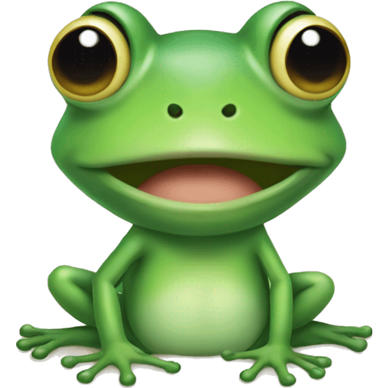 frog love frog emoji