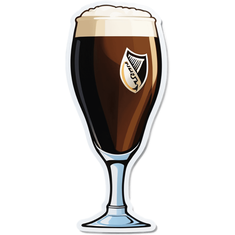 Rugby ball drinking Guinness  emoji