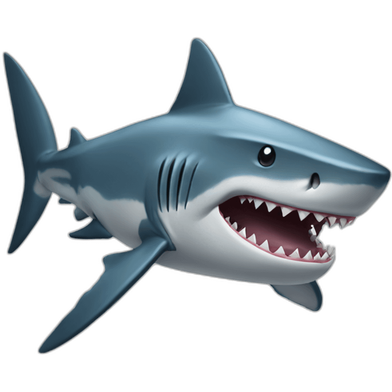 shark with an overbite emoji