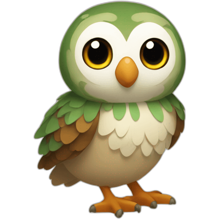 rowlet owl emoji