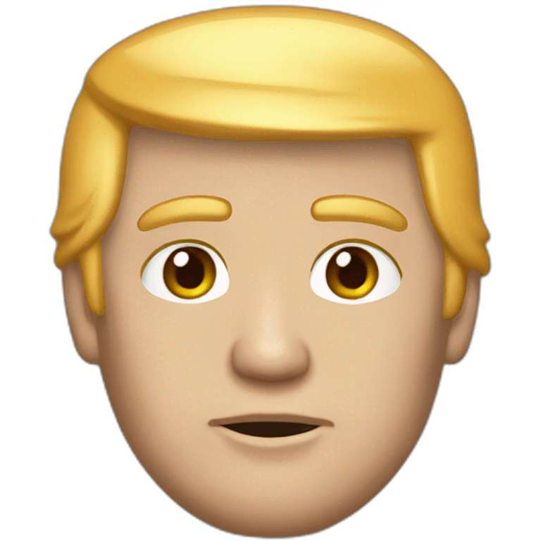 donald trump prison outfit emoji