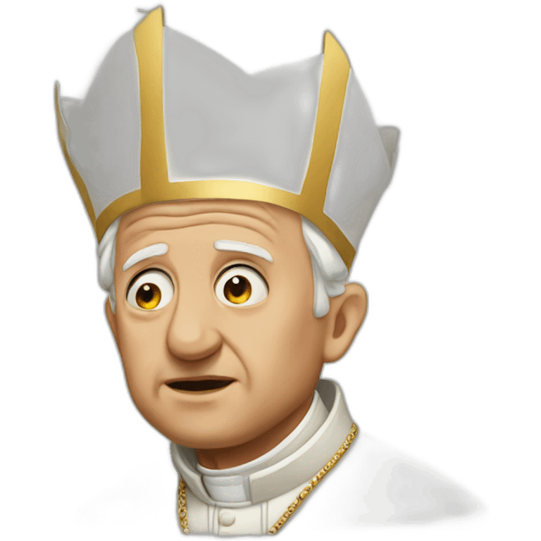 Pope Hangover emoji