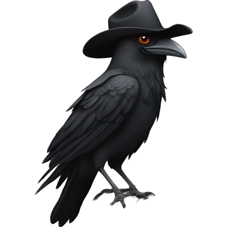 cowboy Crow emoji