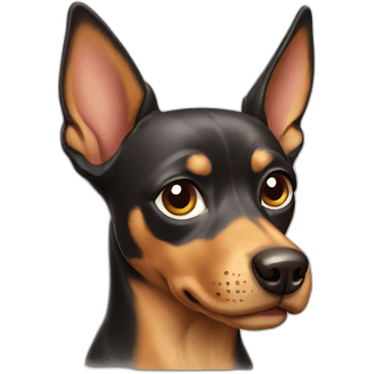 pincher dog emoji