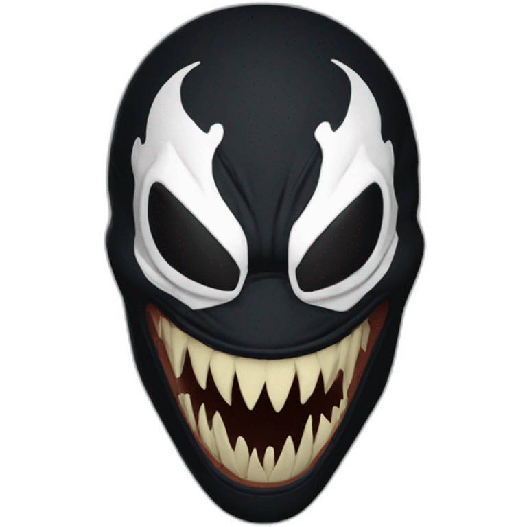 venom mask emoji