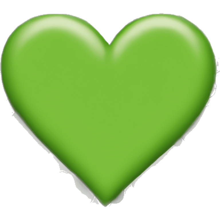 Green camouflage heart emoji