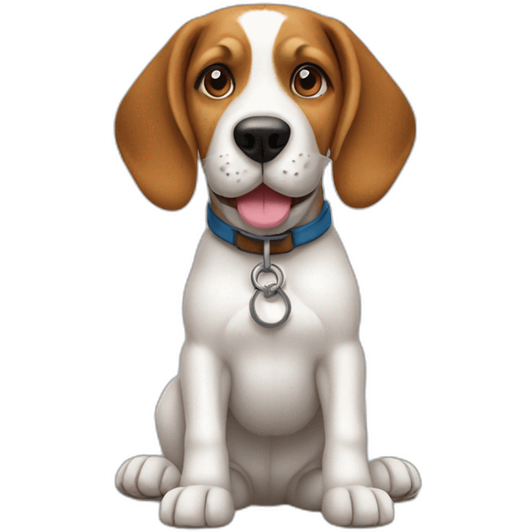 Beagle thumbs-up emoji