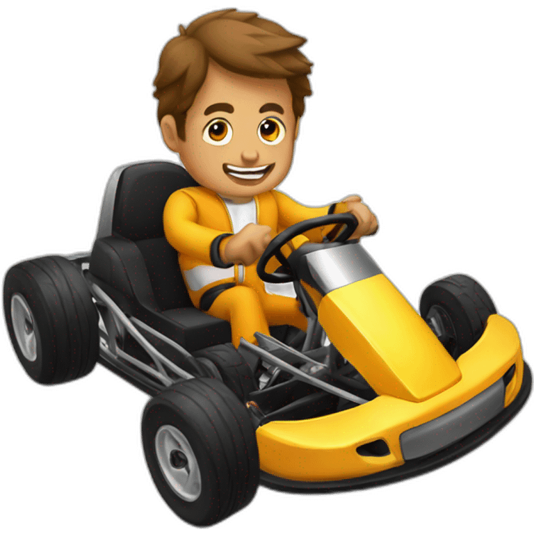 Go kart emoji