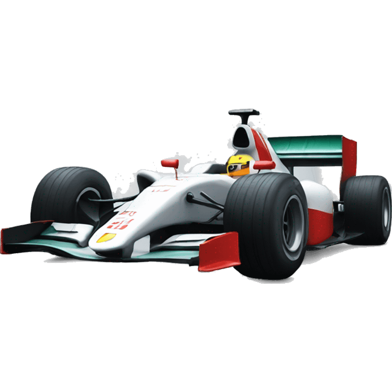 Formula one car emoji