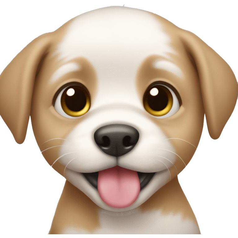 Baby dog emoji