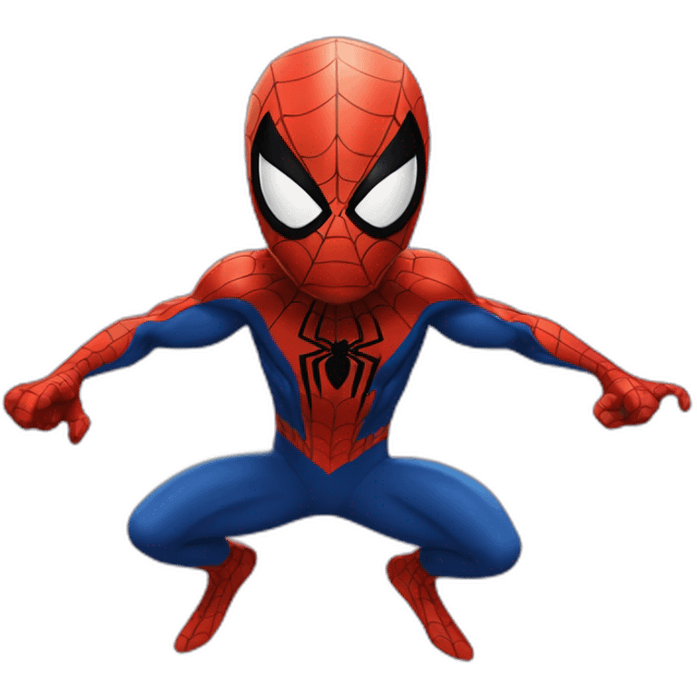 Spiderman, qui mange Venom emoji