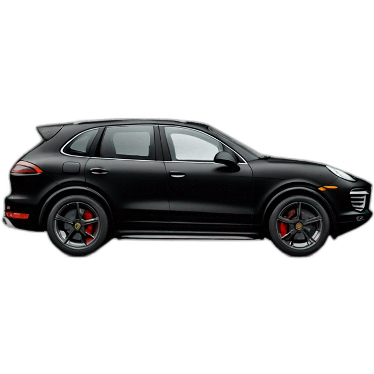 Porsche Cayenne Noir Tubo GT emoji