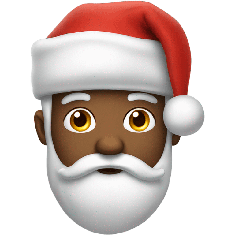 Big fart Santa  emoji