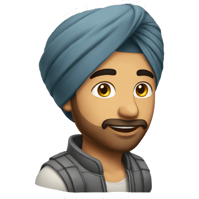 Punjabi guy emoji