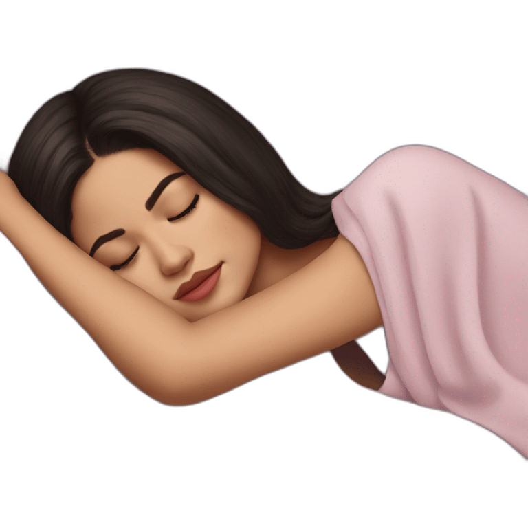 Selena gomez sleeping emoji