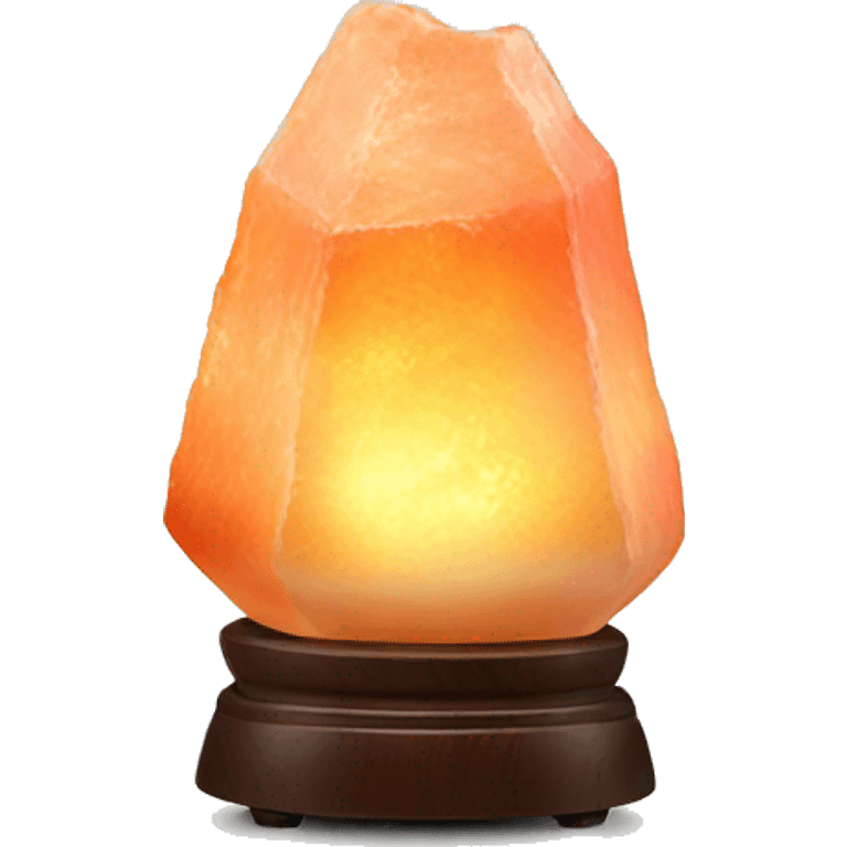 Himalaya’s salt lamp with warm light  emoji